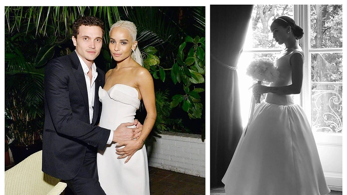 Zoë Kravitz ir Karlas Glusmanas/Socialinių tinklų nuotr.