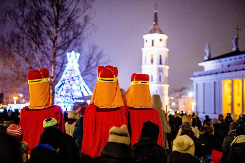 Iškilminga Trijų karalių eisena/Irmanto Gelūno/„ŽMONĖS Foto“ nuotr.