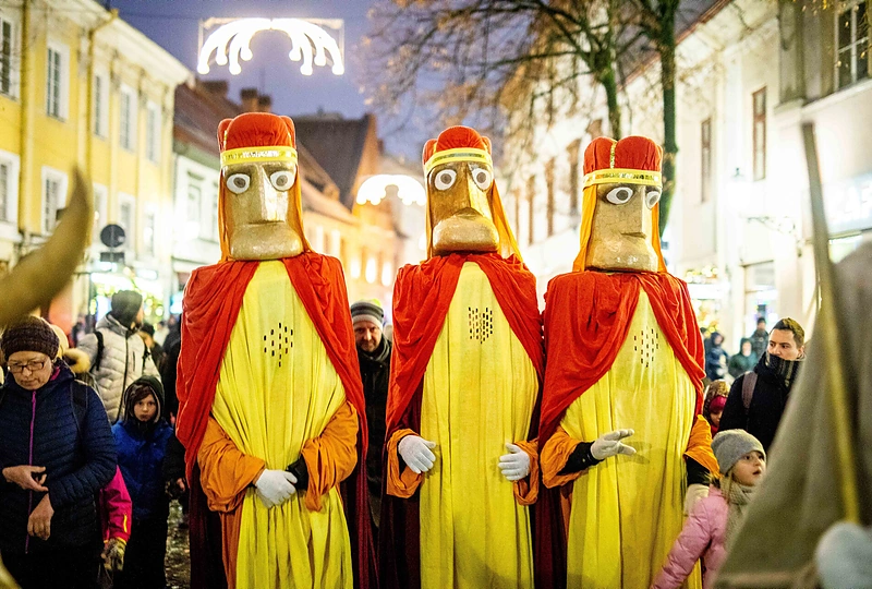 Iškilminga Trijų karalių eisena/Irmanto Gelūno/„ŽMONĖS Foto“ nuotr.