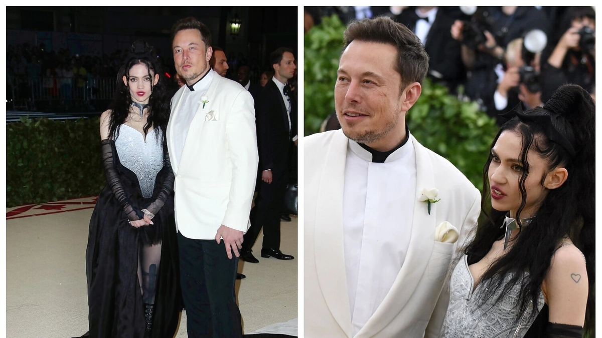 Grimes ir Elonas Muskas/Vida Press nuotr.