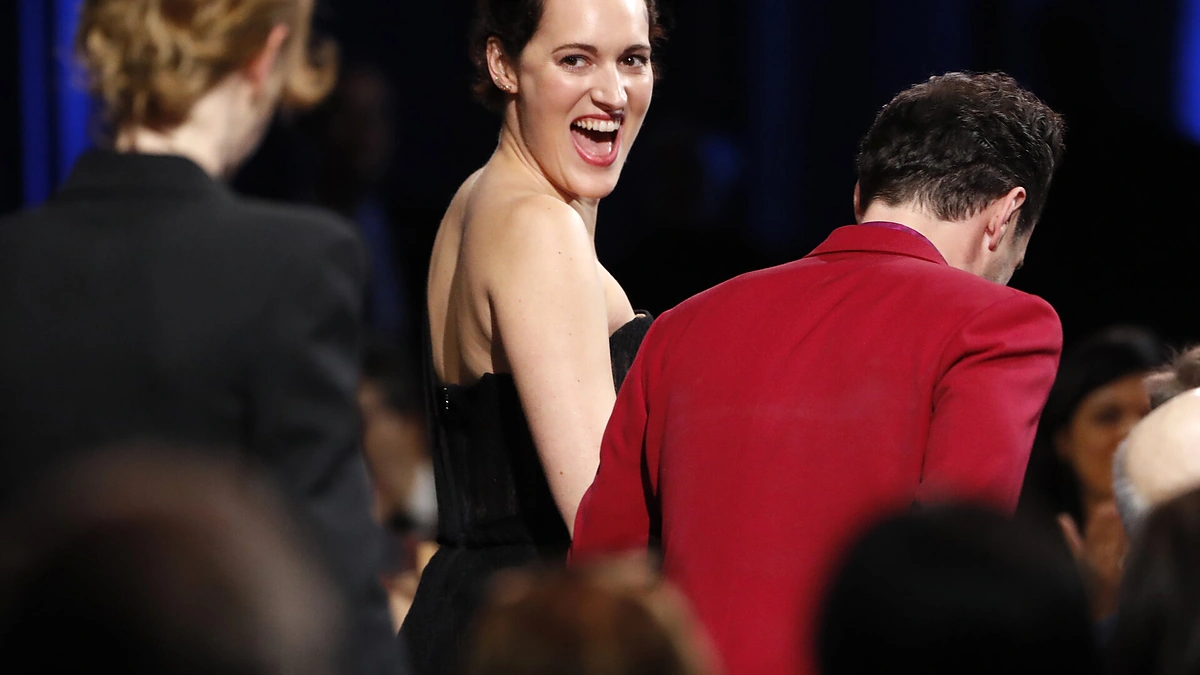 Phoebe Waller-Bridge triumfo akimirka / SCANPIX nuotrauka