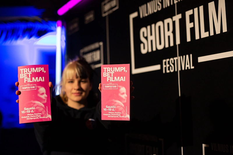 13-ojo Vilniaus tarptautinio trumpųjų filmų festivalio atidarymas/ Gretos Skaraitienės/ „ŽMONĖS Foto“ nuotr.
