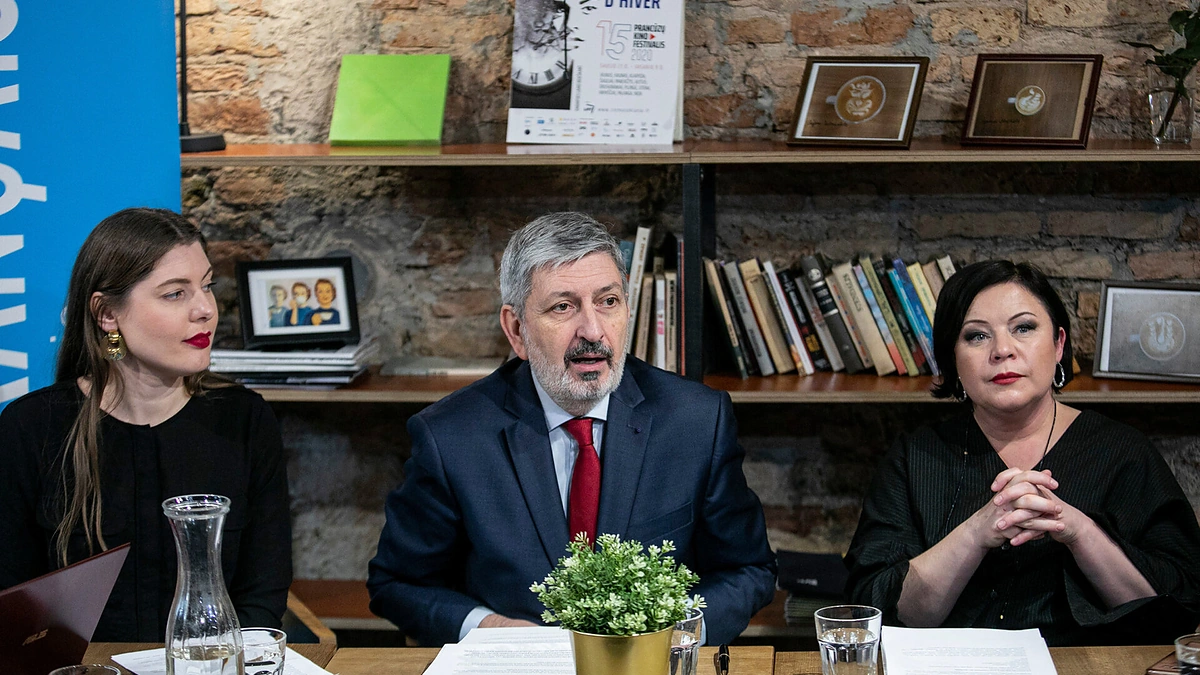 Kino festivalio „Žiemos Ekranai“ pristatymas/ Pauliaus Peleckio „Žmonės Foto“ nuotr.
