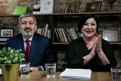 Kino festivalio „Žiemos Ekranai“ pristatymas/ Pauliaus Peleckio „Žmonės Foto“ nuotr.