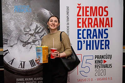 Festivalio „Žiemos ekranai“ atidarymo akimirka/Organizatorių nuotr.