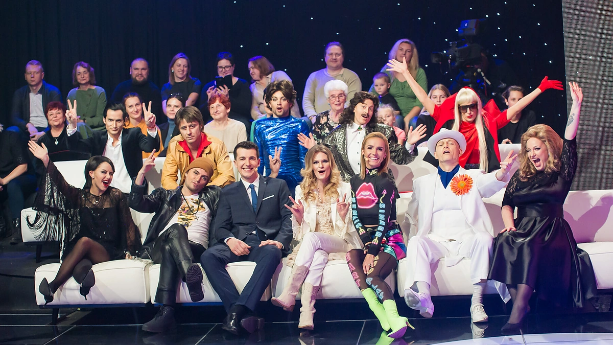 „Muzikinės kaukės“ akimirka