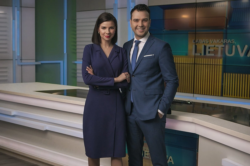 Paulius Skučas ir Karolina Liukaitytė-Čelkienė/ LNK nuotr.