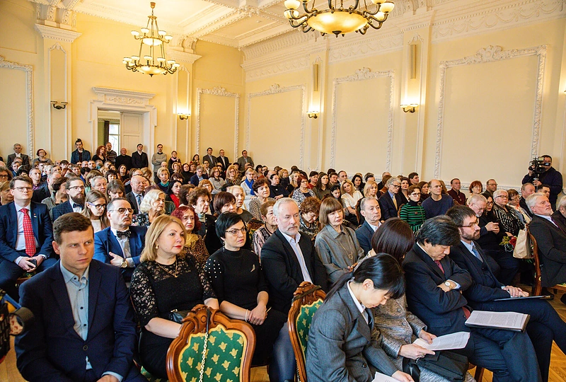 Paskelbtas 2019 metų Tolerancijos žmogus ir įteikta trečioji Leonido Donskio premija/Teodoro Biliūno/„ŽMONĖS Foto“ nuotr.