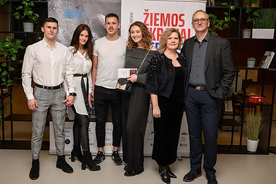 Kino festivalio „Žiemos ekranai“ uždarymo vakaras/ Nuotr.: Donatas Vrubliauskas, Gintarė Žaltauskaitė, Giedrė Voroneckė