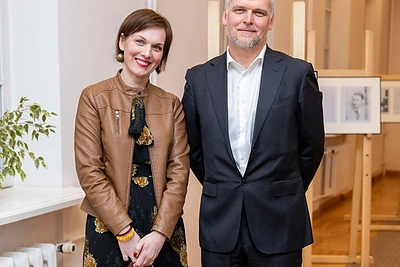 Lietuvos nacionalinio muziejaus salėje pirmą kartą Vilniuje pristatytas naujausias leidinys Jonas ir Adolfas Mekai: „Gyvenimo lai(š)kai“/ Irmanto Gelūno „ŽMONĖS Foto“ nuotr.