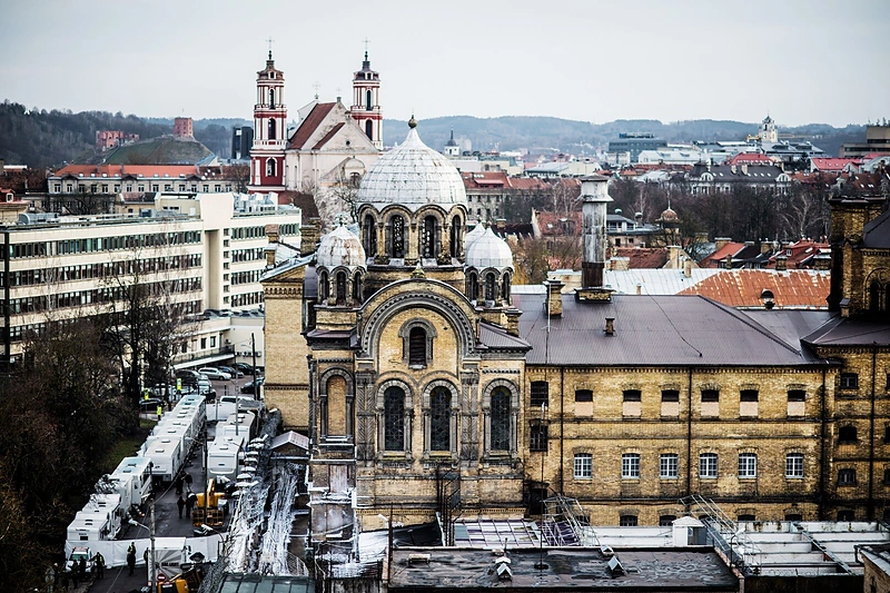 Vilnius tapo „Stranger things“ filmavimo aikštele/ Organizatorių nuotr.