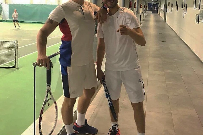 Rolandas Mackevičius ir Simas Kučas/ Organizatorių nuotr.