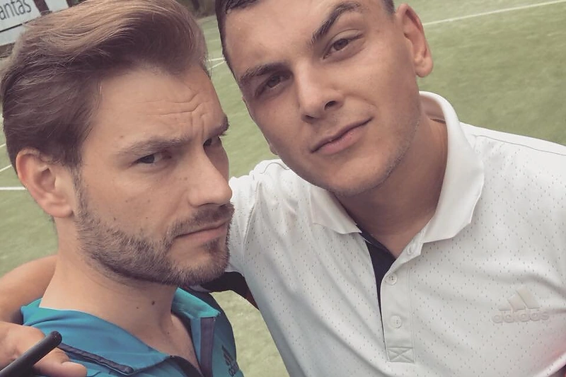 Rolandas Mackevičius ir Simas Kučas/ Organizatorių nuotr.