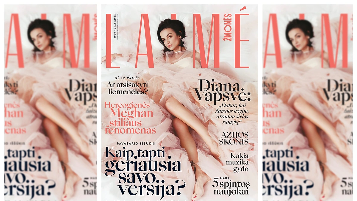 Žurnalo LAIMĖ viršelis