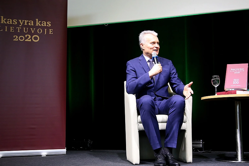 Prezidentas Gitanas Nausėda/Algimanto Barzdžiaus nuotr.