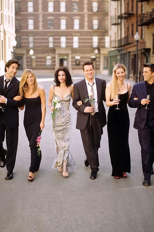 Serialo „Draugai“ aktoriai / Vida Press nuotr.