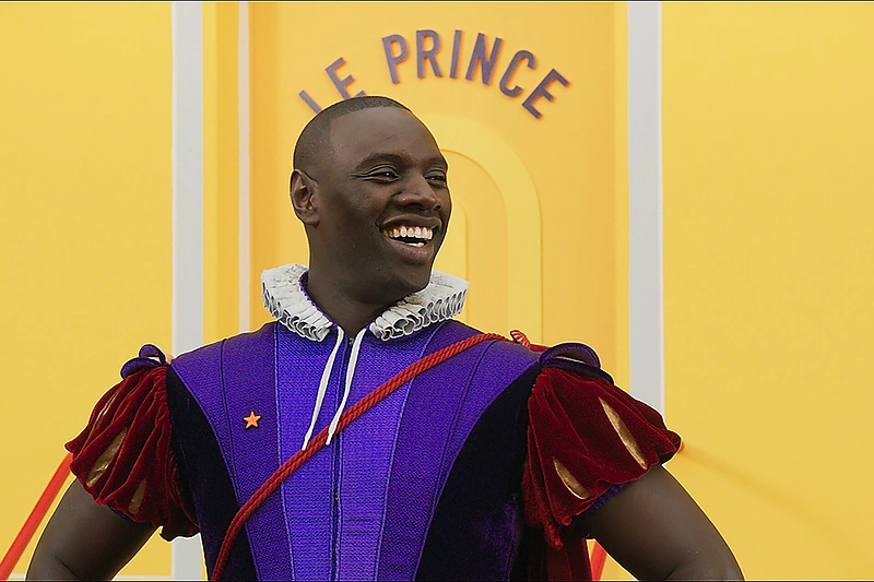 Omaras Sy filmavimo aikštelėje/Filmo platintojų nuotr.