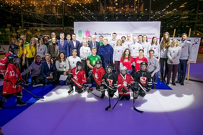 Pristatytas lyčių lygybei skatinanti skirtas Jungtinių Tautų projektas „HeForShe“/Sauliaus Čirbos nuotr.