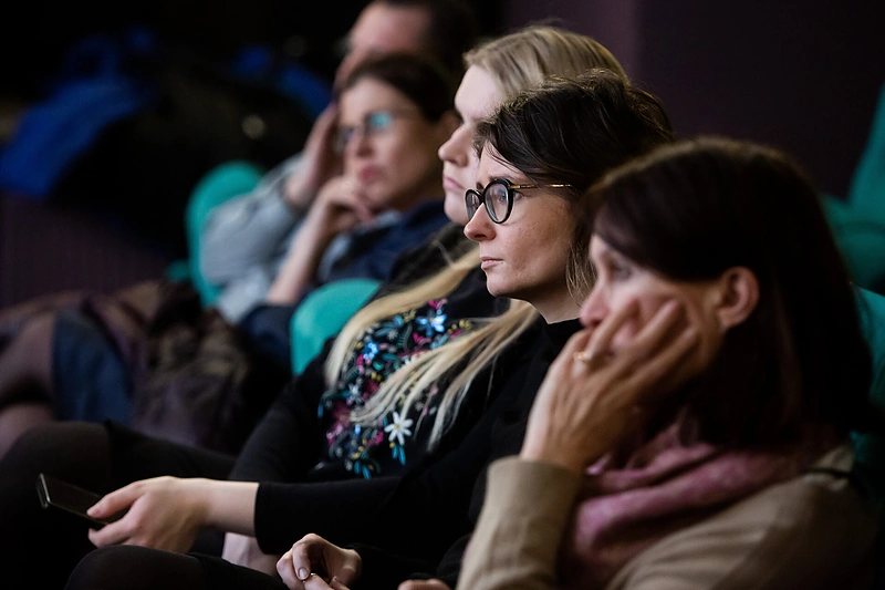 Diskusija kino teatre „Pasaka“/Gretos Skaraitienės/„ŽMONĖS Foto“ nuotr.