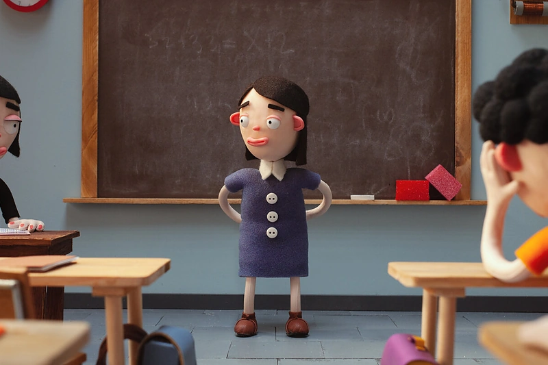 Kadras iš filmo MATILDA IR ATSARGINĖ GALVA/Organizatorių nuotr.