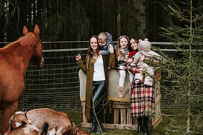 Inetos Puzaraitės-Žvagulienės šeimos fotosesija/„Charizma photography“ nuotr.