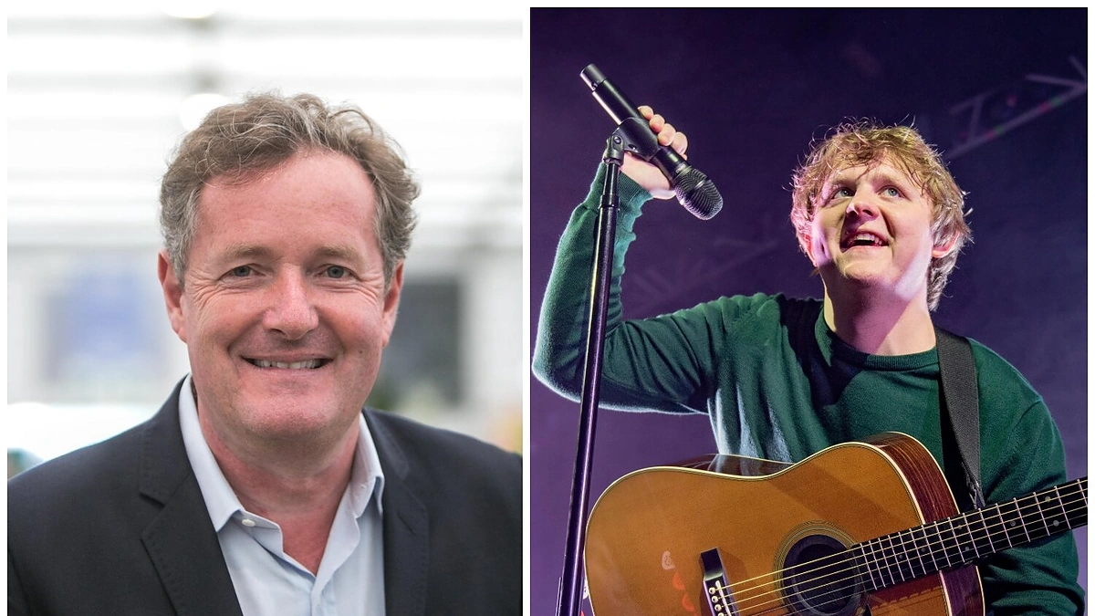 Piersas Morganas ir Lewisas Capaldi/Vida Press nuotr.