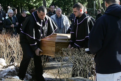 Aurimo Dautarto laidotuvės/"ŽMONĖS Foto" nuotr.