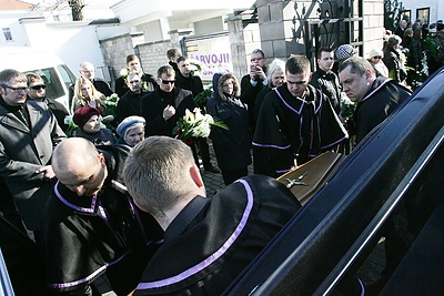 Aurimo Dautarto laidotuvės/"ŽMONĖS Foto" nuotr.