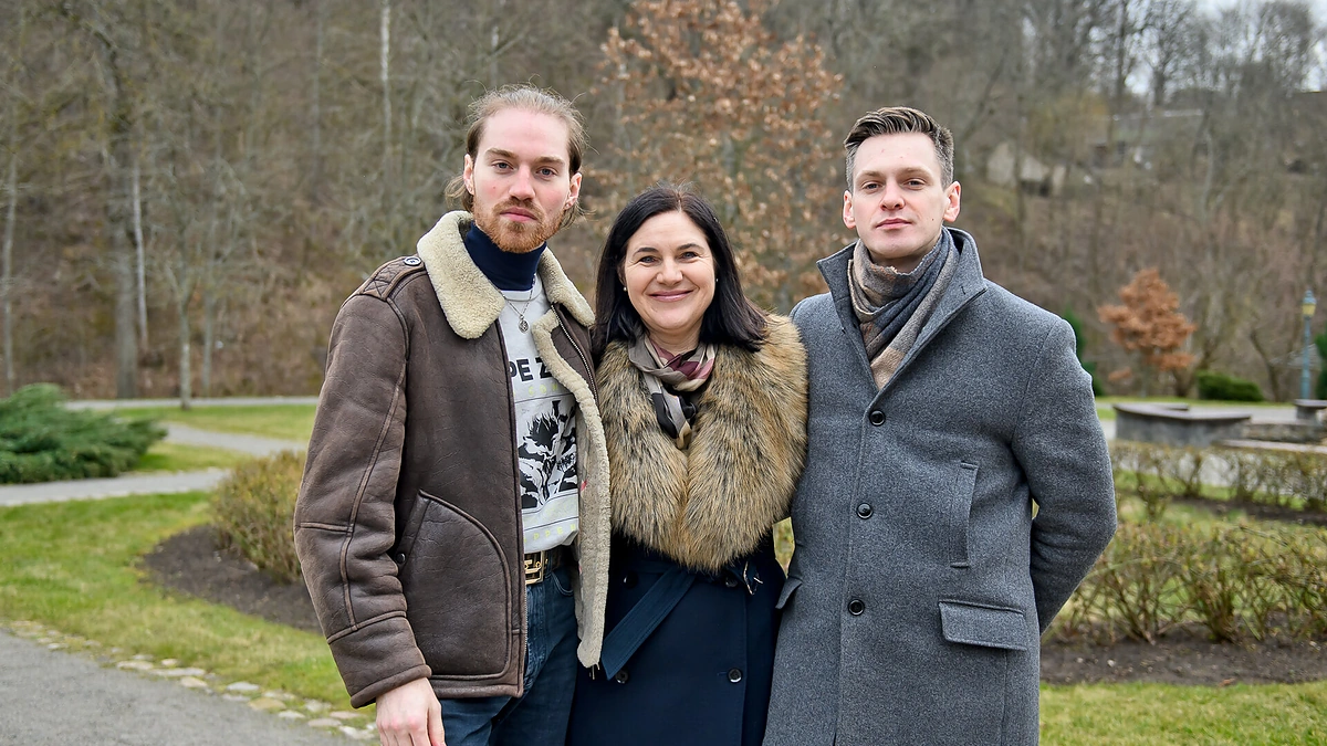 Gabrielius Vagelis, Dalia Vagelienė, Osvaldas Vagelis/ „Tomas Foto“ nuotr.