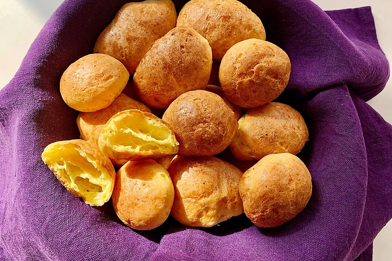 Sūrio orinukai („Gougères“)/M.Lepeškos nuotr.