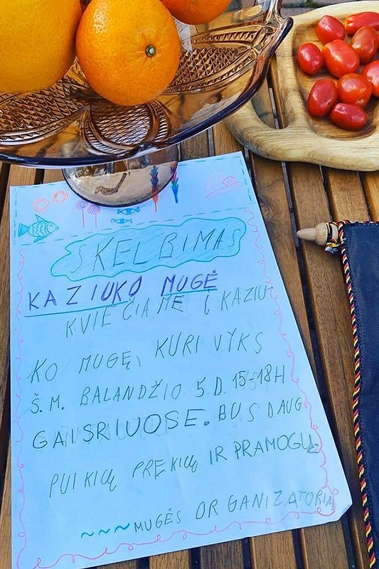 Vaidos Skaisgirės sūnaus Ato kvietimas/Socialinių tinklų nuotr.