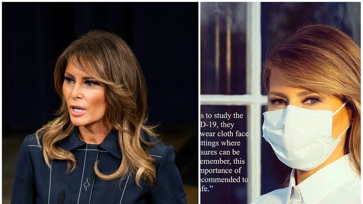 Melania Trump/Vida Press ir socialinių tinklų nuotr.