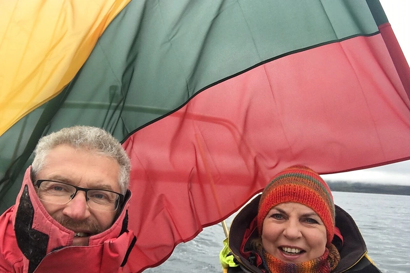 Nijolė Narmontaitė ir Paulius Kovas/ Asmeninio albumo nuotr.