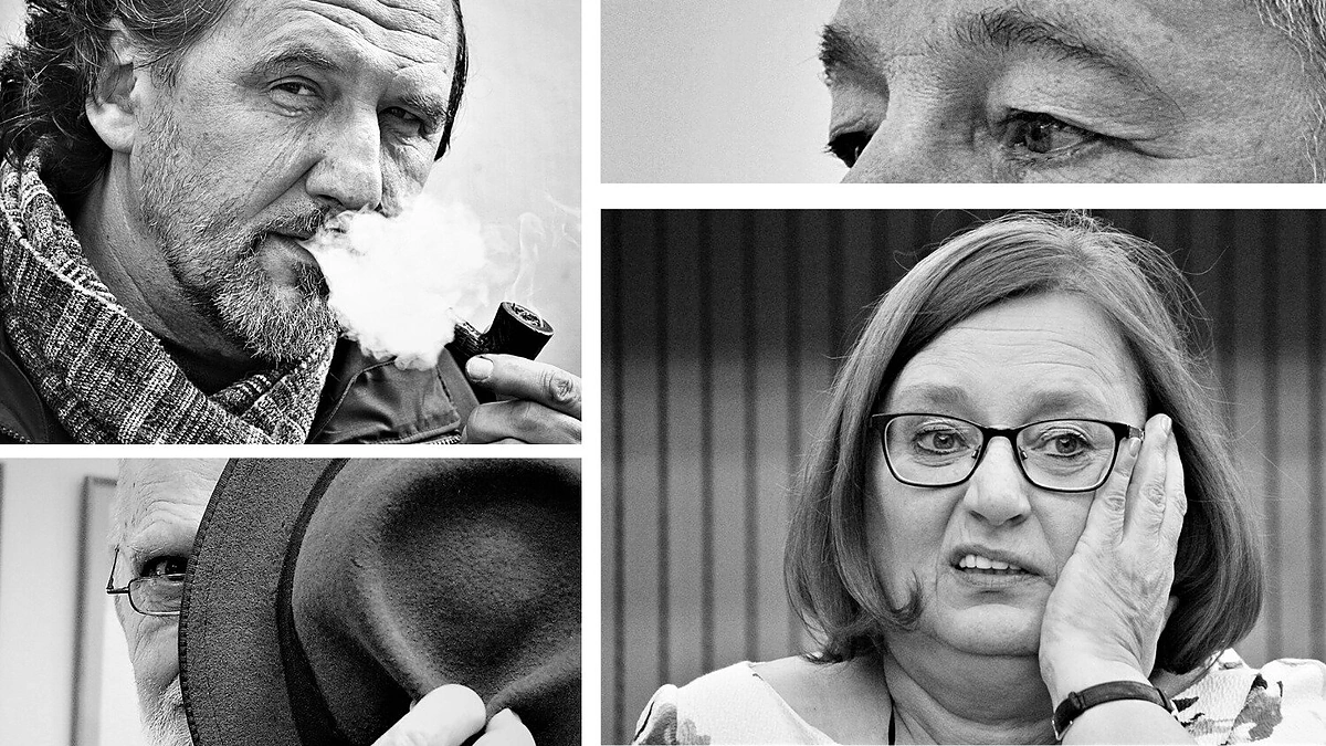 Lilijos Valatkienės portretų koliažas