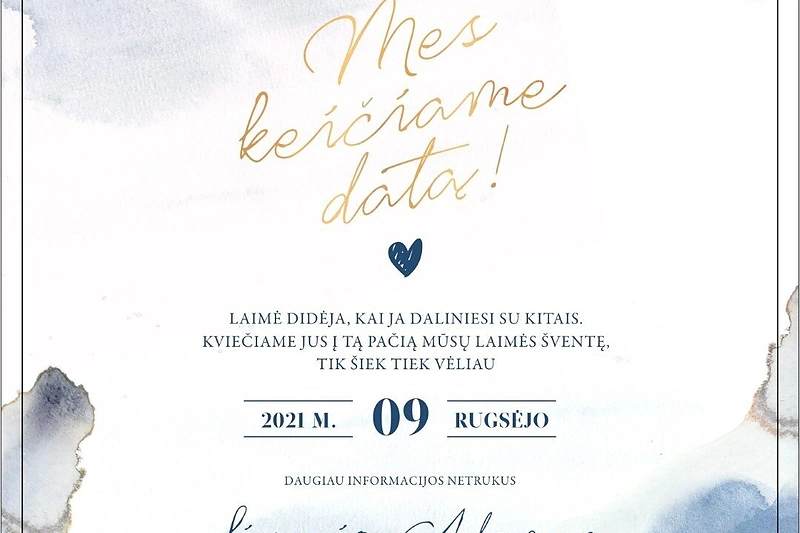 Kvietimas į vestuves