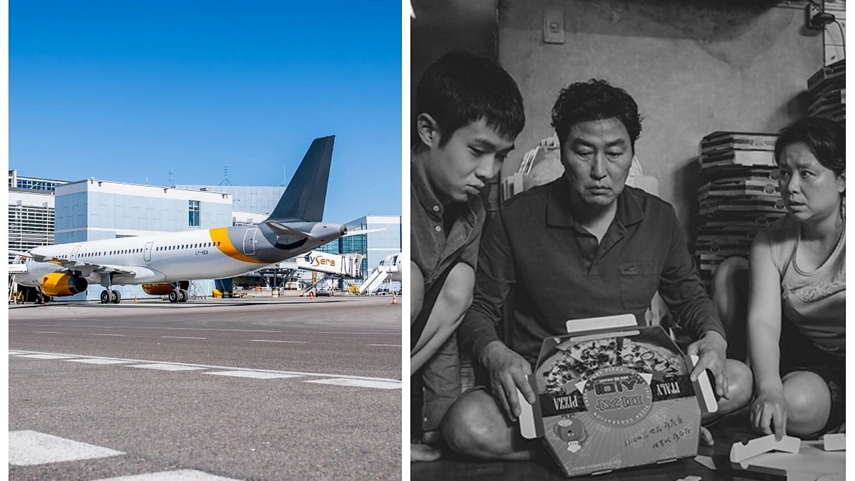 Projektas AEROKINAS – „Kino pavasario“ seansai Vilniaus oro uosto perone