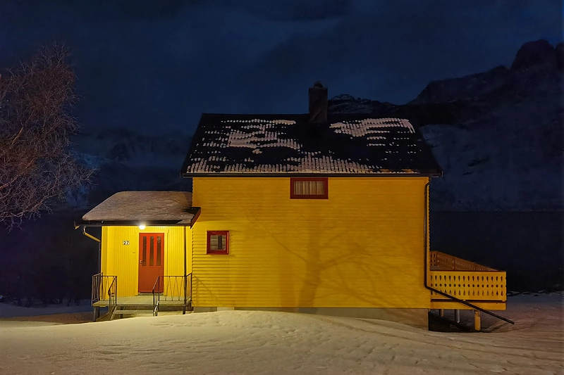 Su „Huawei P40 Pro“ daryta naktinė nuotrauka