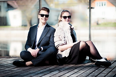 Rokas Galvonas su mama/Lalezer Varbliauskienės nuotr.ą