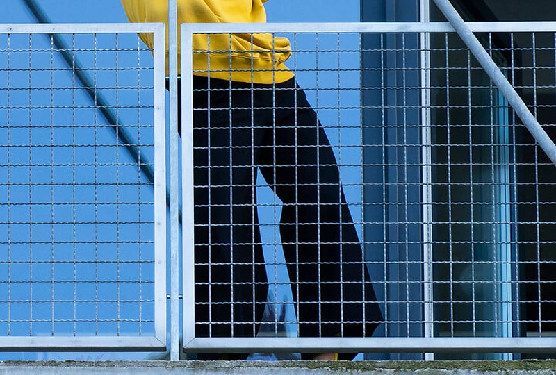 Jurgos Šeduikytės koncertas iš balkono/Kipro Štreimikio nuotr.