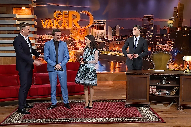 Marius Jampolskis ir Irūna Puzaraitė/Organizatorių nuotr.