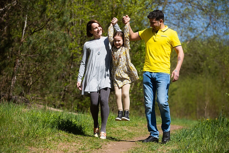 Seydi Kartalli su žmona Milda ir dukra Maria.