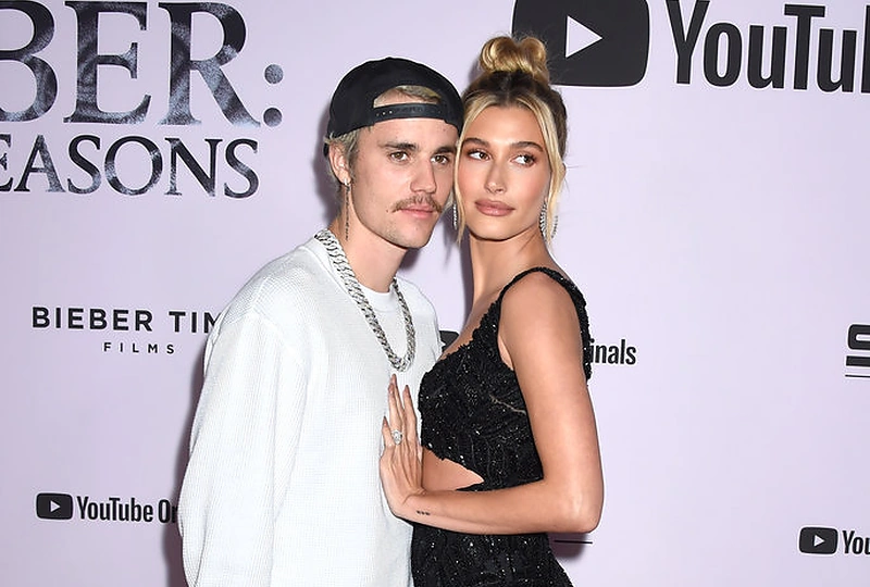 Justinas Bieberis ir Hailey Baldwin / Vida Press nuotr.