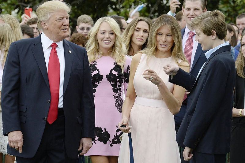 Donaldas Trumpas su šeima/Vida Press nuotr.