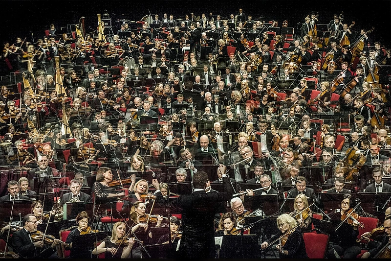Lietuvos nacionalinis simfoninis orkestras/ Dmitrijaus Matvejevo nuotr.
