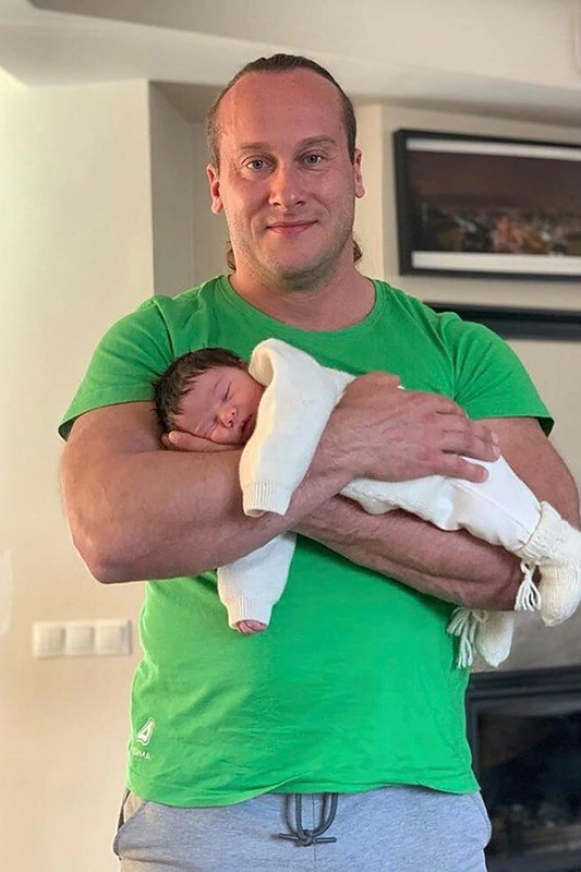 Andrius Pauliukevičius su dukra/Asmeninio archyvo nuotr.