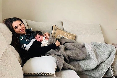 Ilka Adams su dukra/Asmeninio archyvo nuotr.