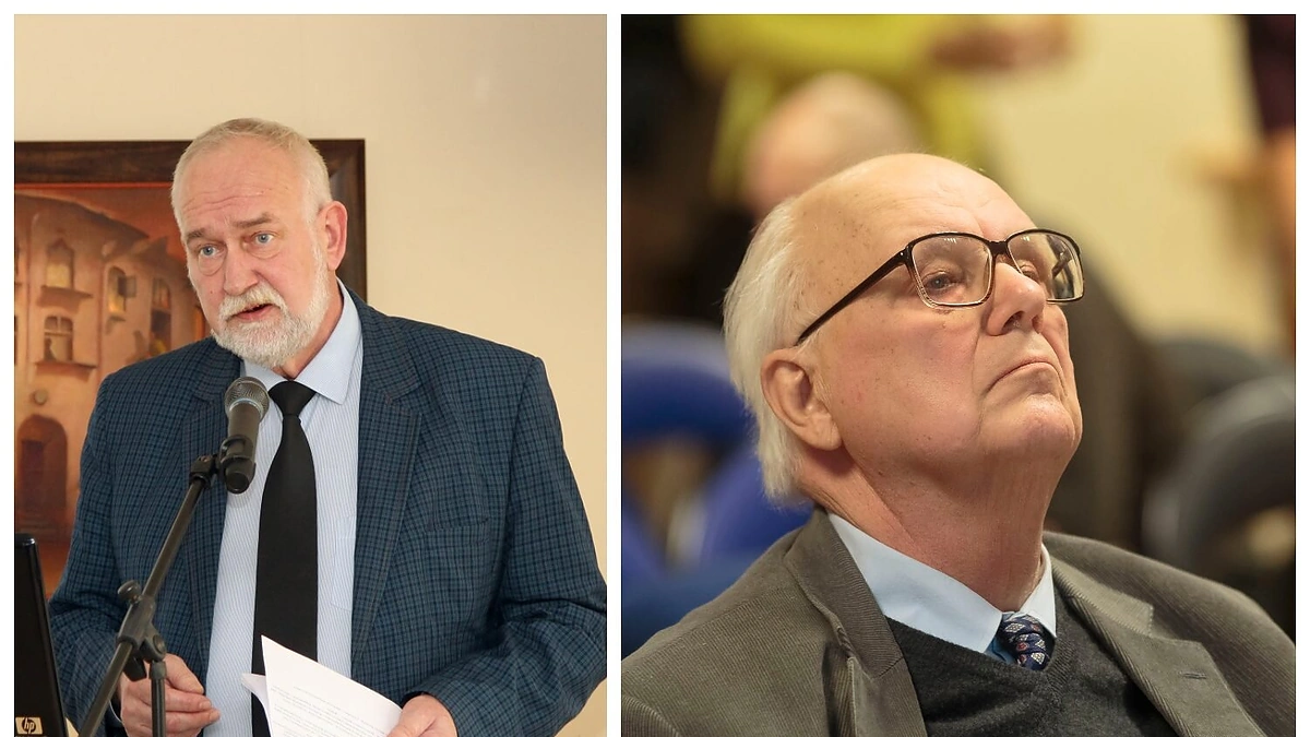 Jonas Liniauskas ir Teisutis Makačinas/Organizatorių nuotr.