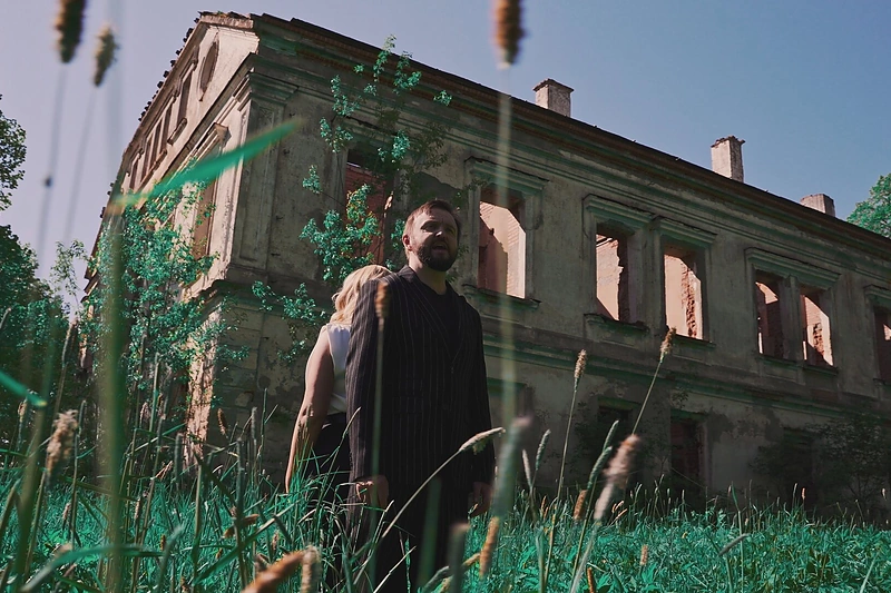 Elenos Puidokaitės-Atlantos ir Stanislavo Stavickio-Stano klipo filmavimas