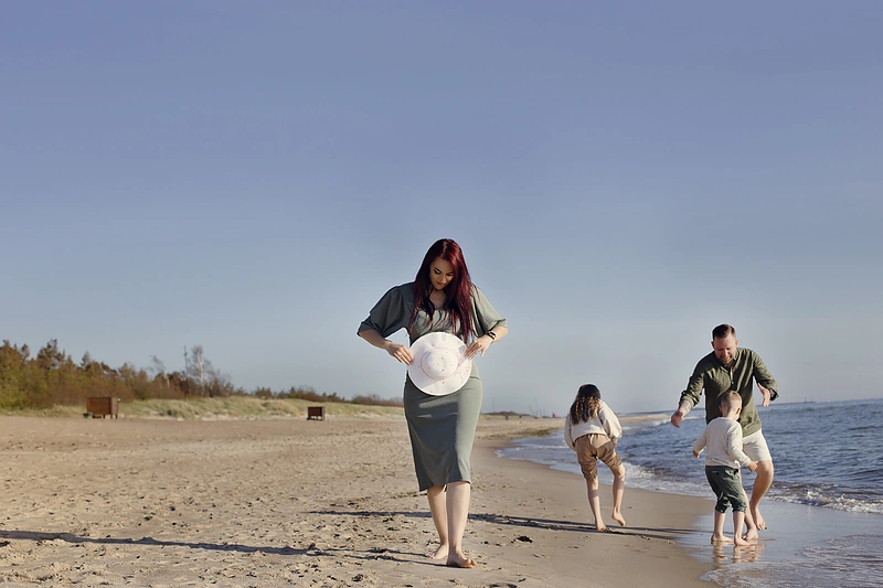 Juozas Butnorius su šeima/Astos Pažereckaitės nuotr.