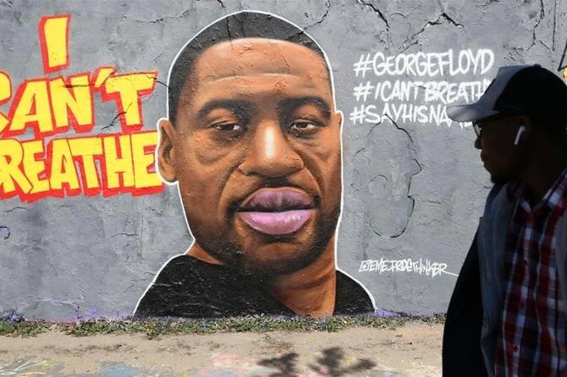 George'o Floydo atminimas/Vida Press nuotr.